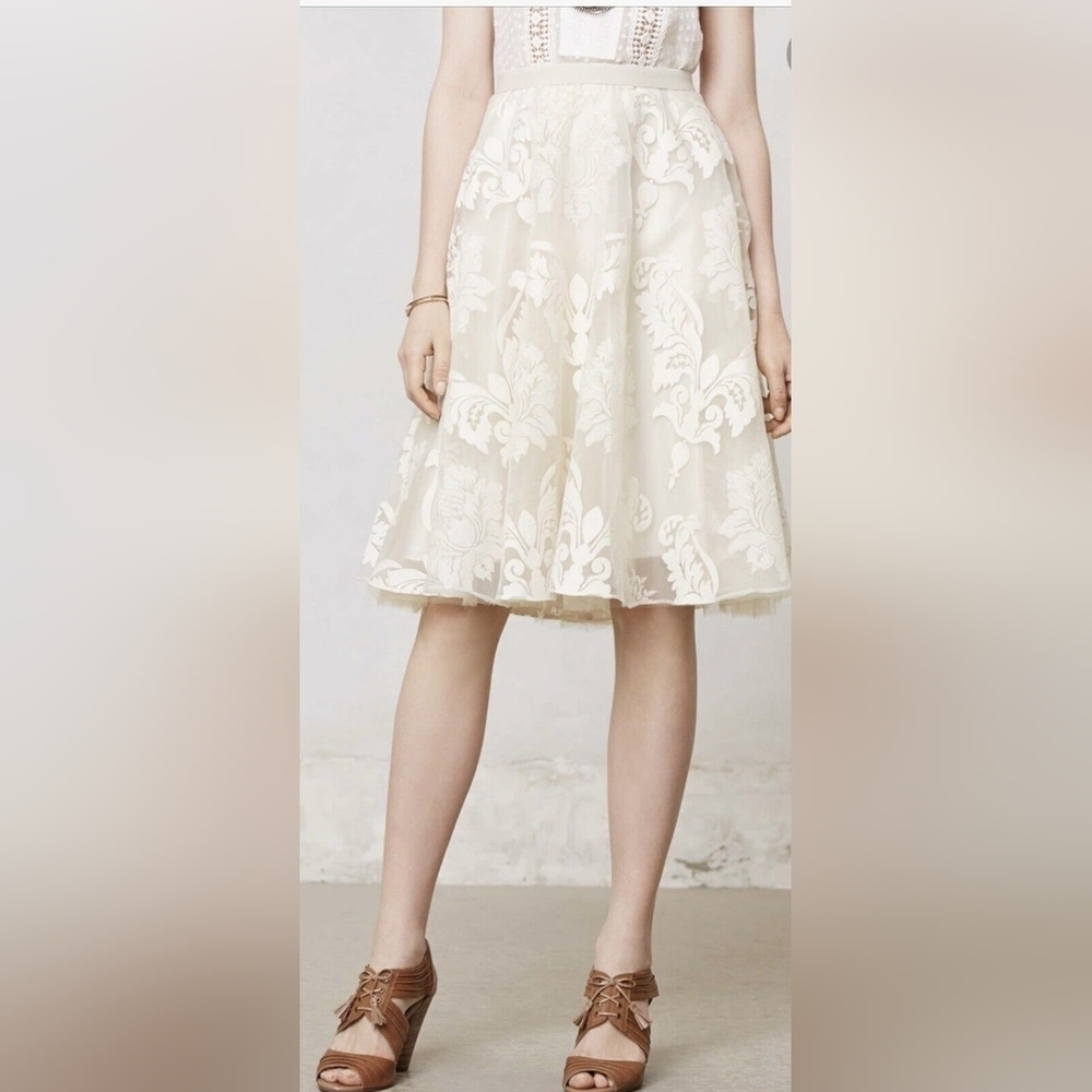 Anthropologie Yoana Baraschi Emeline Tulle Skirt size XS